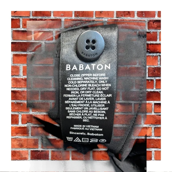 NWT Babaton Aritzia Wide Leg Flare Black Faux Leather Pants Size 10 - Picture 11 of 12